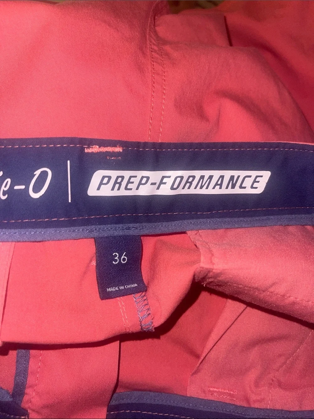 johnnie-O prep-formance shorts Size 36 Salmon Hot pink